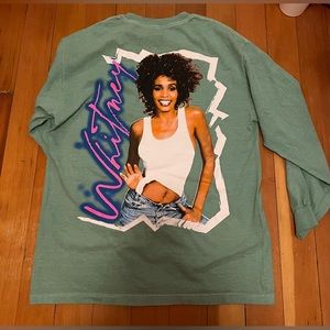 URBAN OUTFITTERS NWT Whitney Houston long sleeve // size medium - new with tags